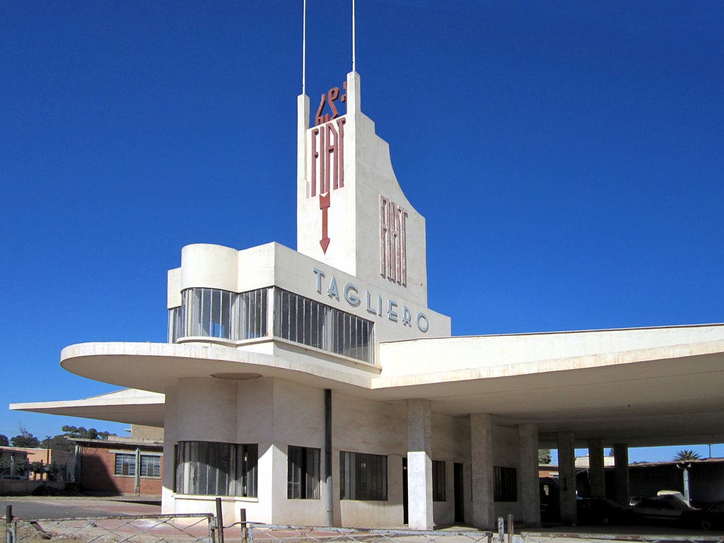 Former Tagliero Fiat building - Asmara, Eritrea