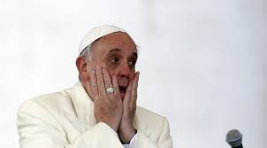 You've earned this Papal Double Facepalm