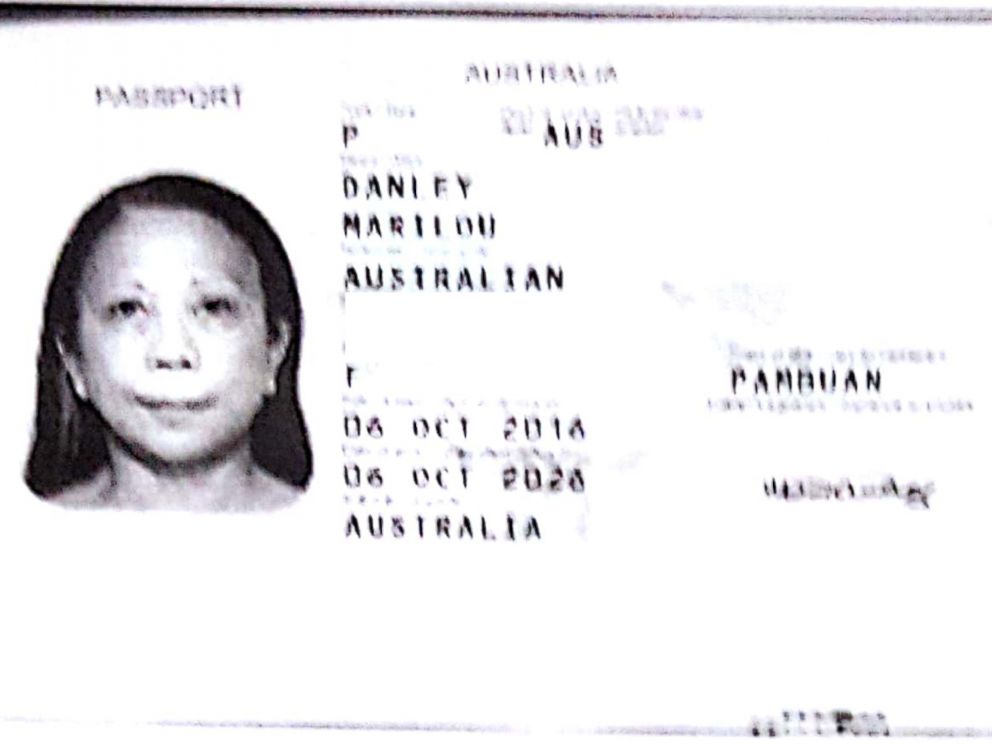 Marilou Danley's passport