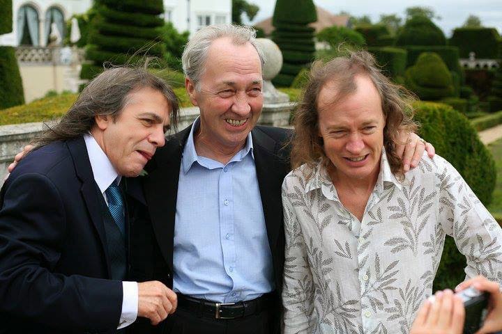 Malcolm, George, and Angus Young