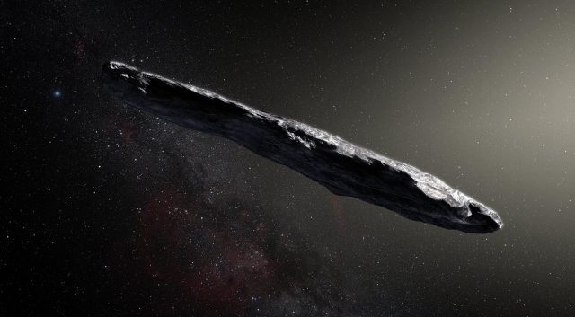 Oumuamua/Artist Depiction