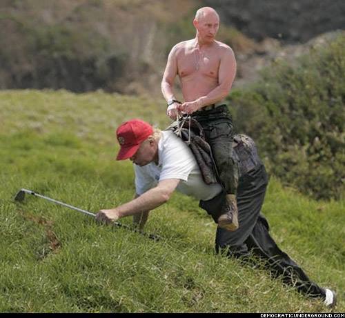 Putin on a Ditz