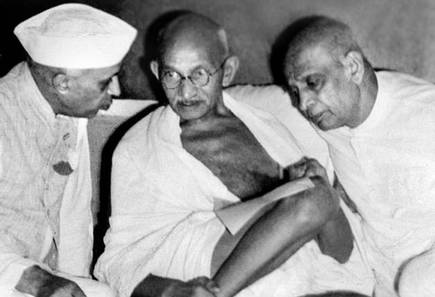 Nehru, Gandhi, Patel