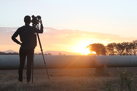 ABC - Cameraman on location